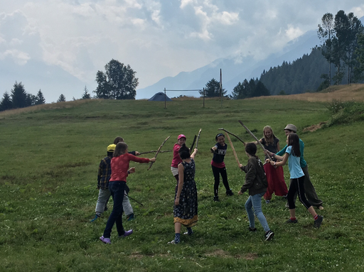 Mädchenpower auf der Alp
