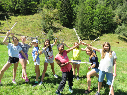 Mädchenpower auf der Alp