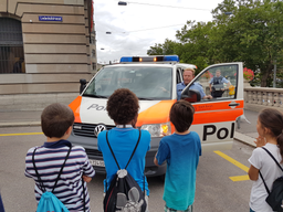 Besuch bei der Polizei