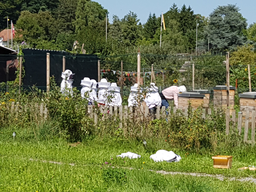 Besuch bei der Imkerin