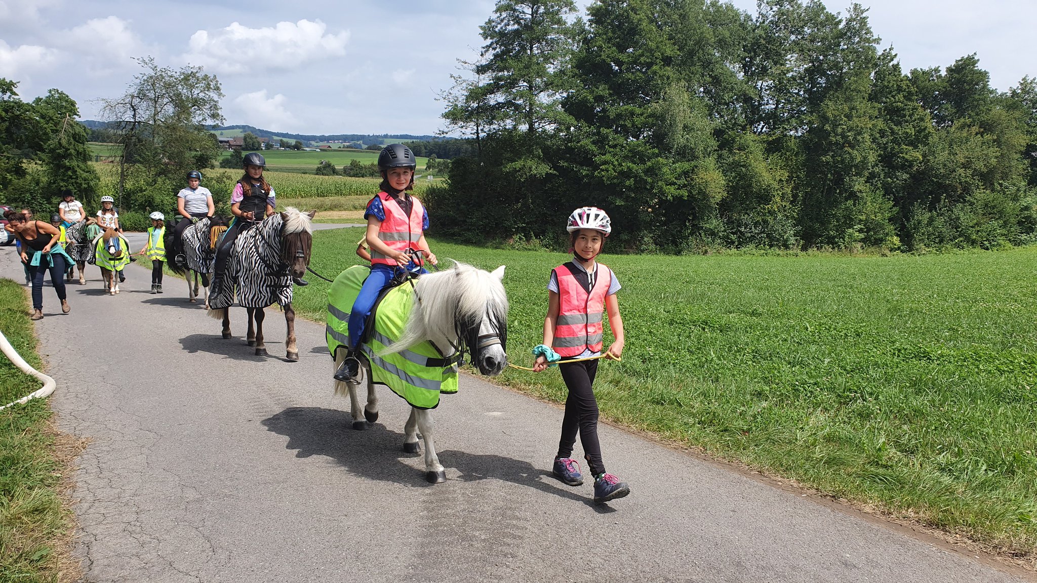 Reitlager auf dem Kiti-Hof