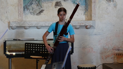 Komponieren und singen im Ritterhaus