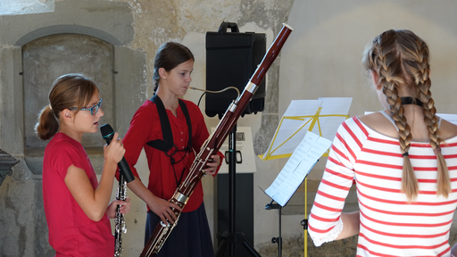 Komponieren und singen im Ritterhaus